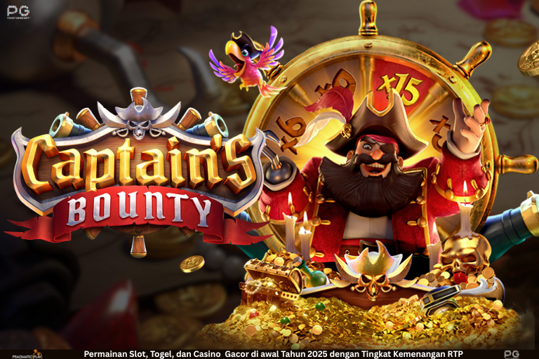Captain’s Bounty – Slot Bajak Laut dengan Multipliers Tanpa Batas